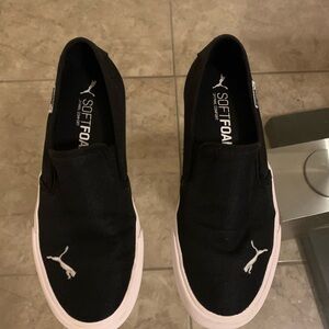 Puma Women’s Black Slip-On Shoes